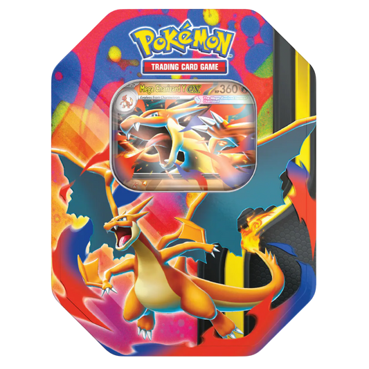 Pokémon trading card game packaging with colorful design
