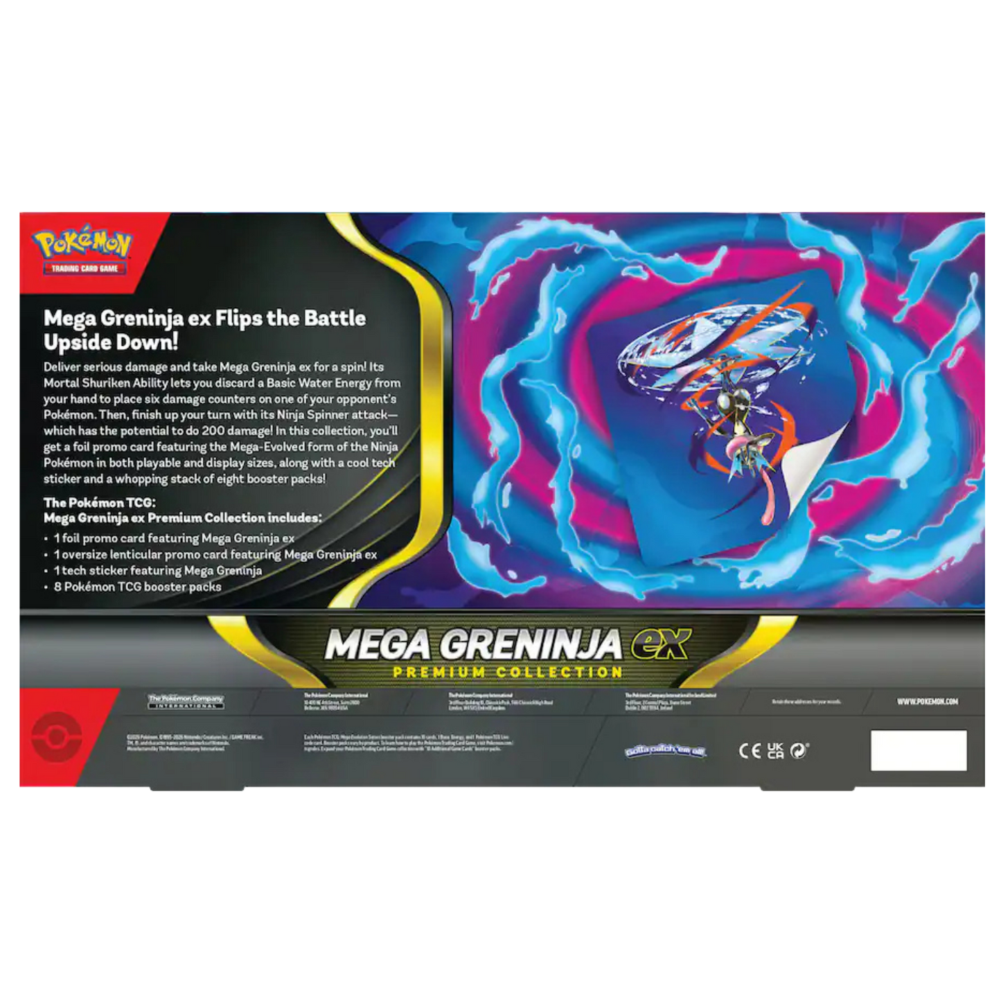 Mega Greninja ex Premium Collection