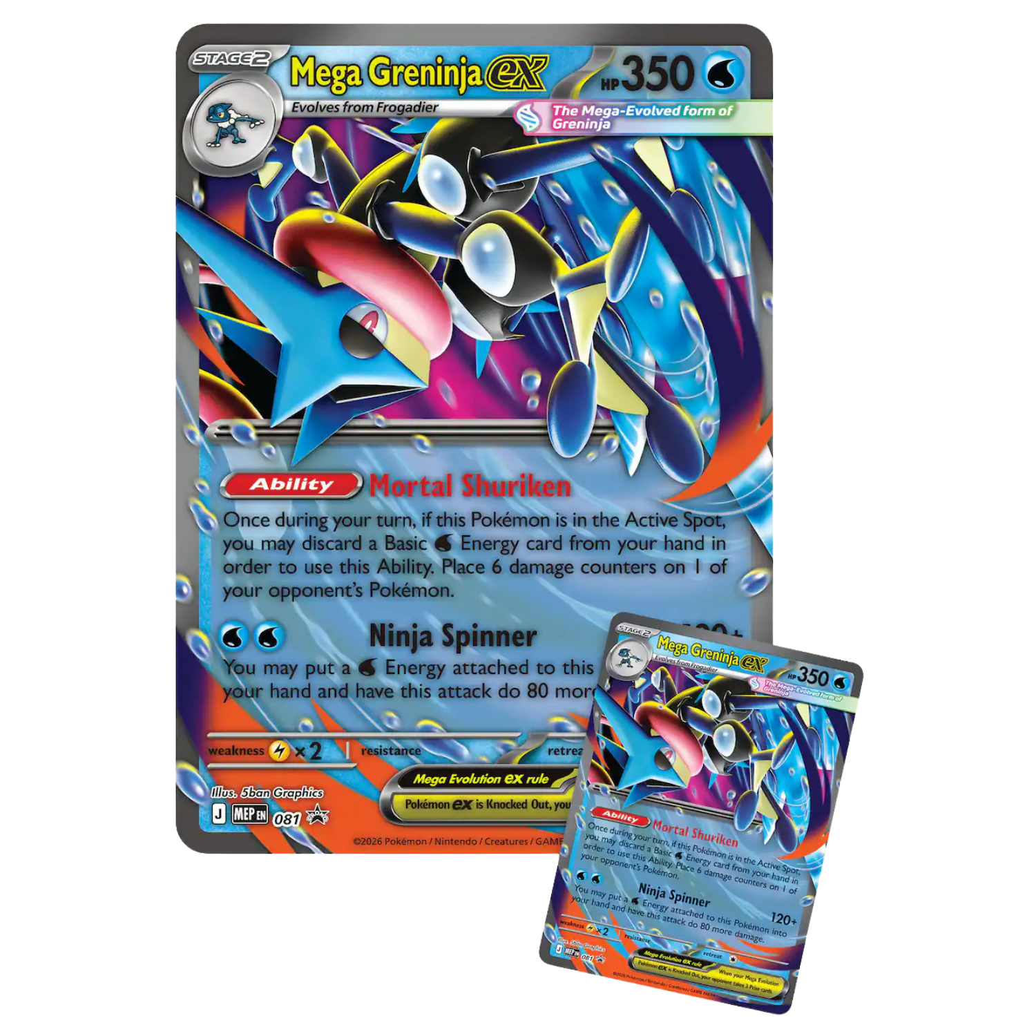 Mega Greninja ex Premium Collection
