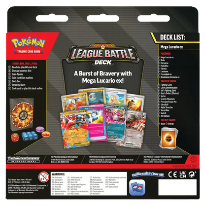 Mega Lucario ex League Battle Deck