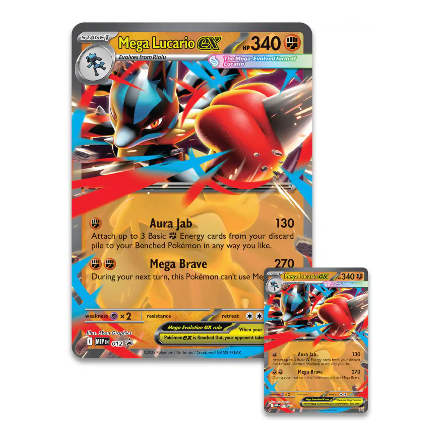 Mega Lucario ex Premium Figure Collection