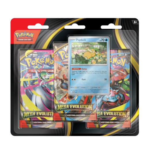 Mega Evolution 3 Pack Blister [Psyduck]