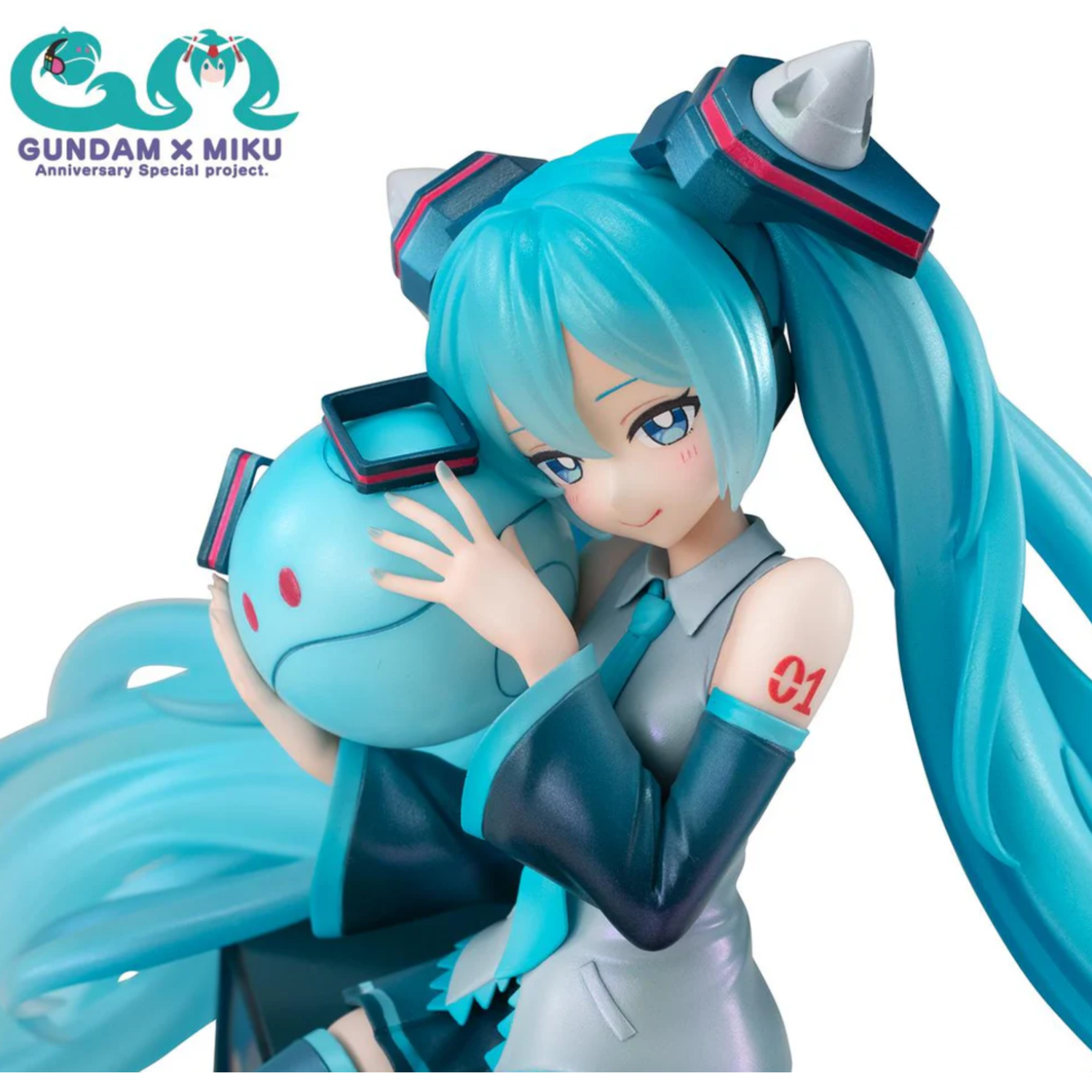 Mobile Suit Gundam 45th Anniversary x Hatsune Miku Lucrea Hatsune Miku x 00 Gundam Figure