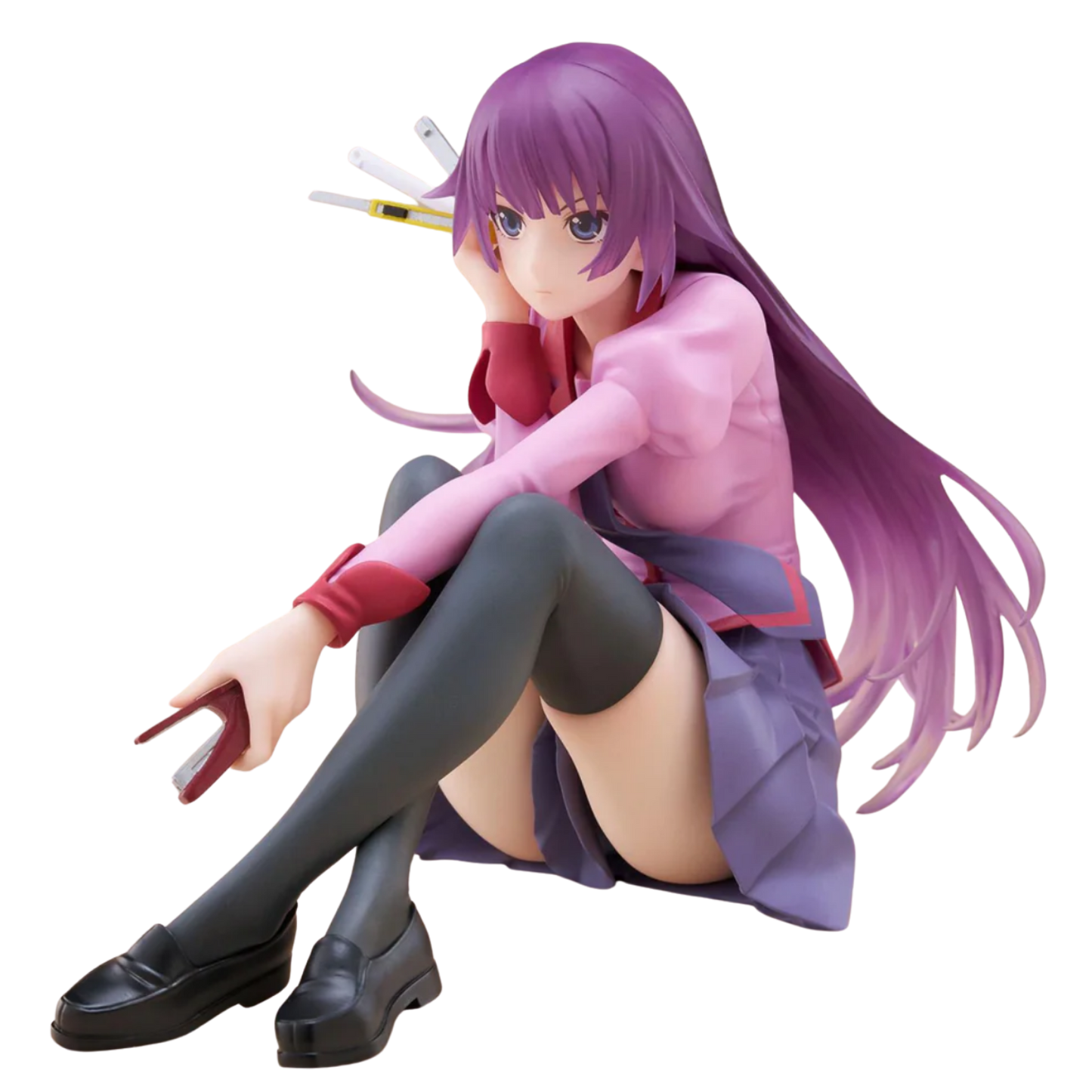 Monogatari Desktop Cute Hitagi Senjougahara Figure