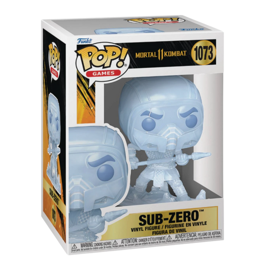 Funko Pop! vinyl figure packaging of Sub-Zero from Mortal Kombat
