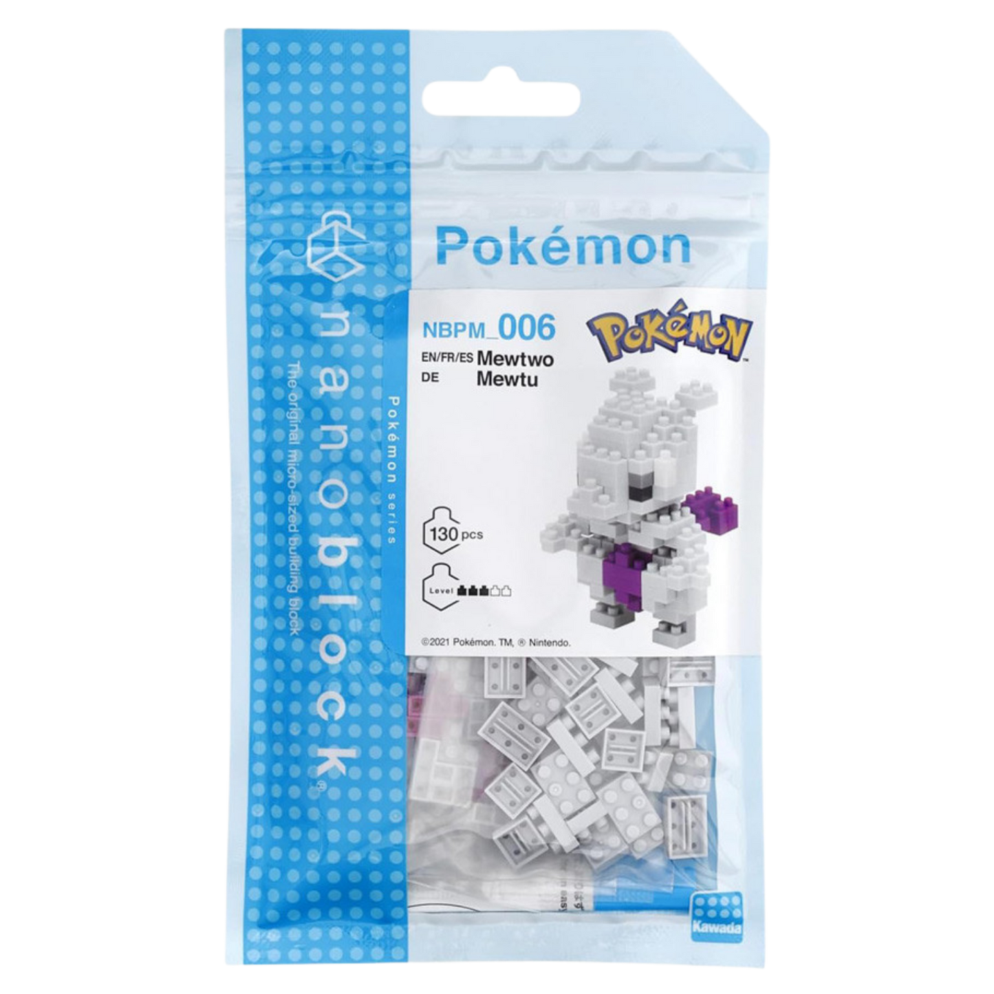 Nanoblock Pokemon Mewtwo