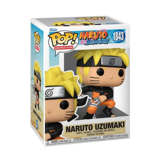 Pop! Animation: Naruto: Shippuden - Naruto Uzumaki with Kunai & Shuriken