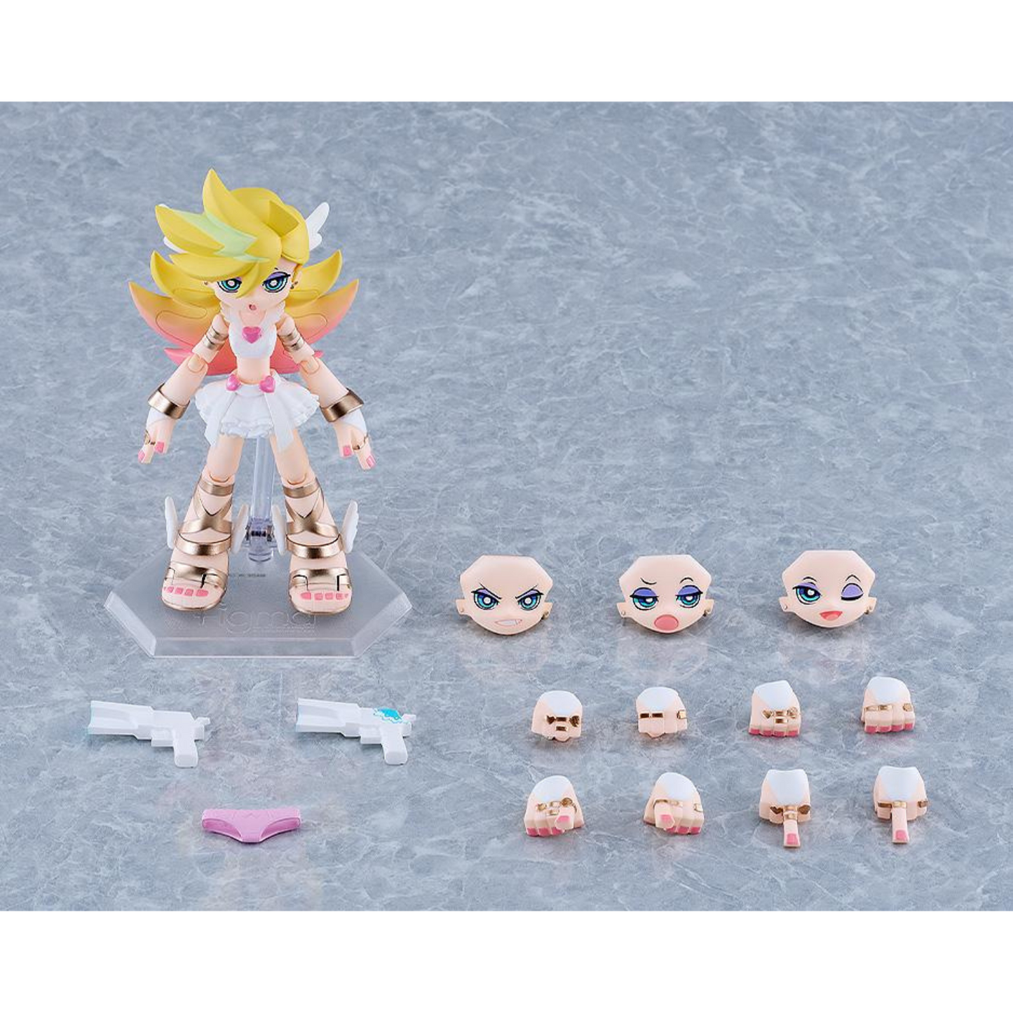 New Panty & Stocking with Garterbelt figma No.706 + No.707 (Angel Ver.) Action Figure Set