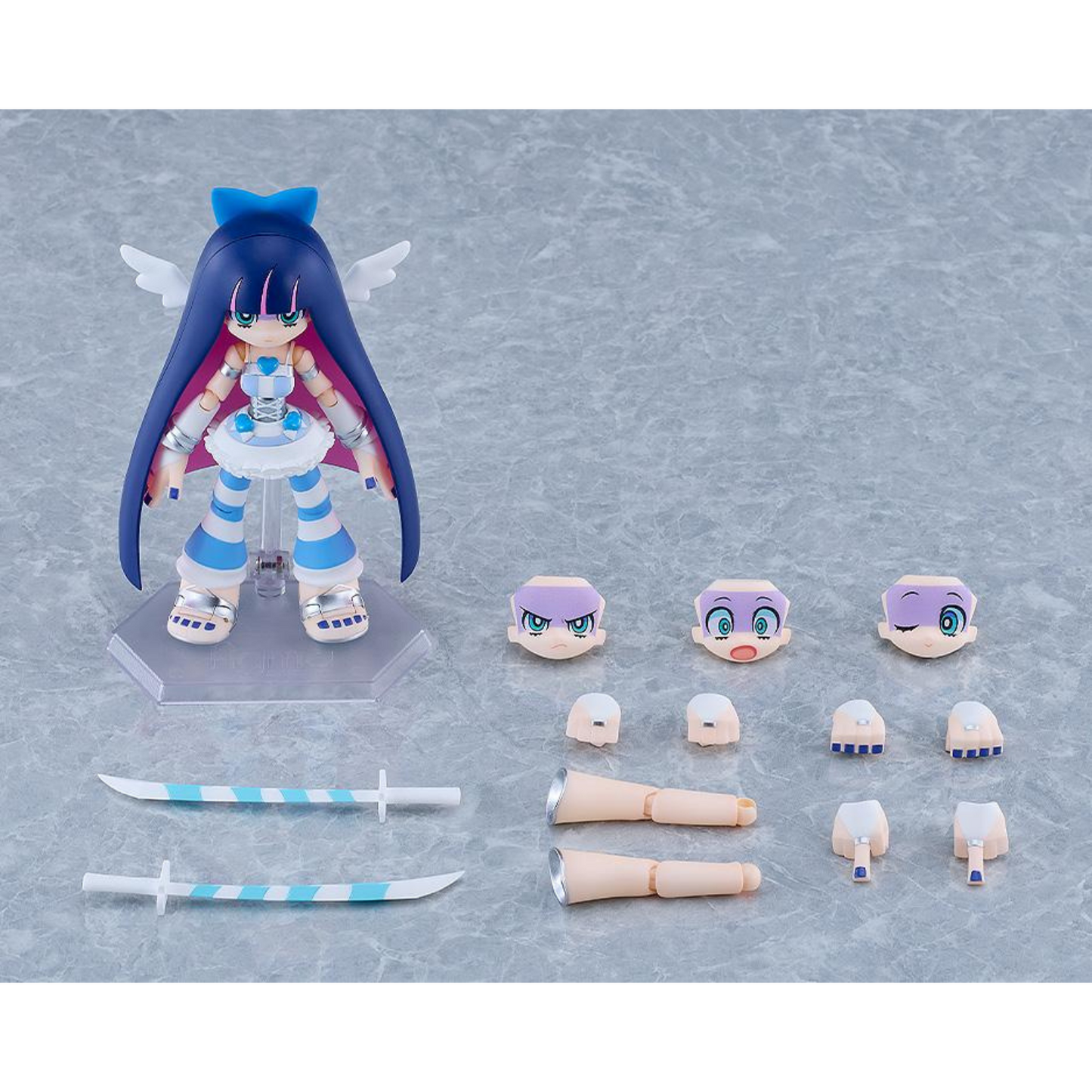 New Panty & Stocking with Garterbelt figma No.706 + No.707 (Angel Ver.) Action Figure Set