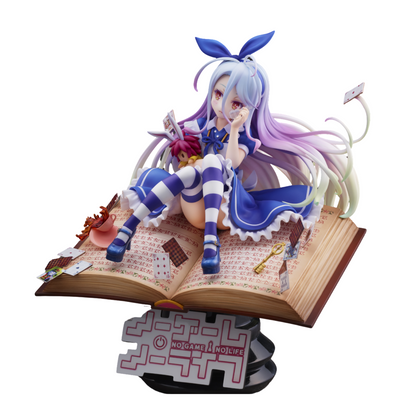 No Game No Life Shiro (Alice in Wonderland Ver.) 1/7 Scale Shibuya Scramble Figure