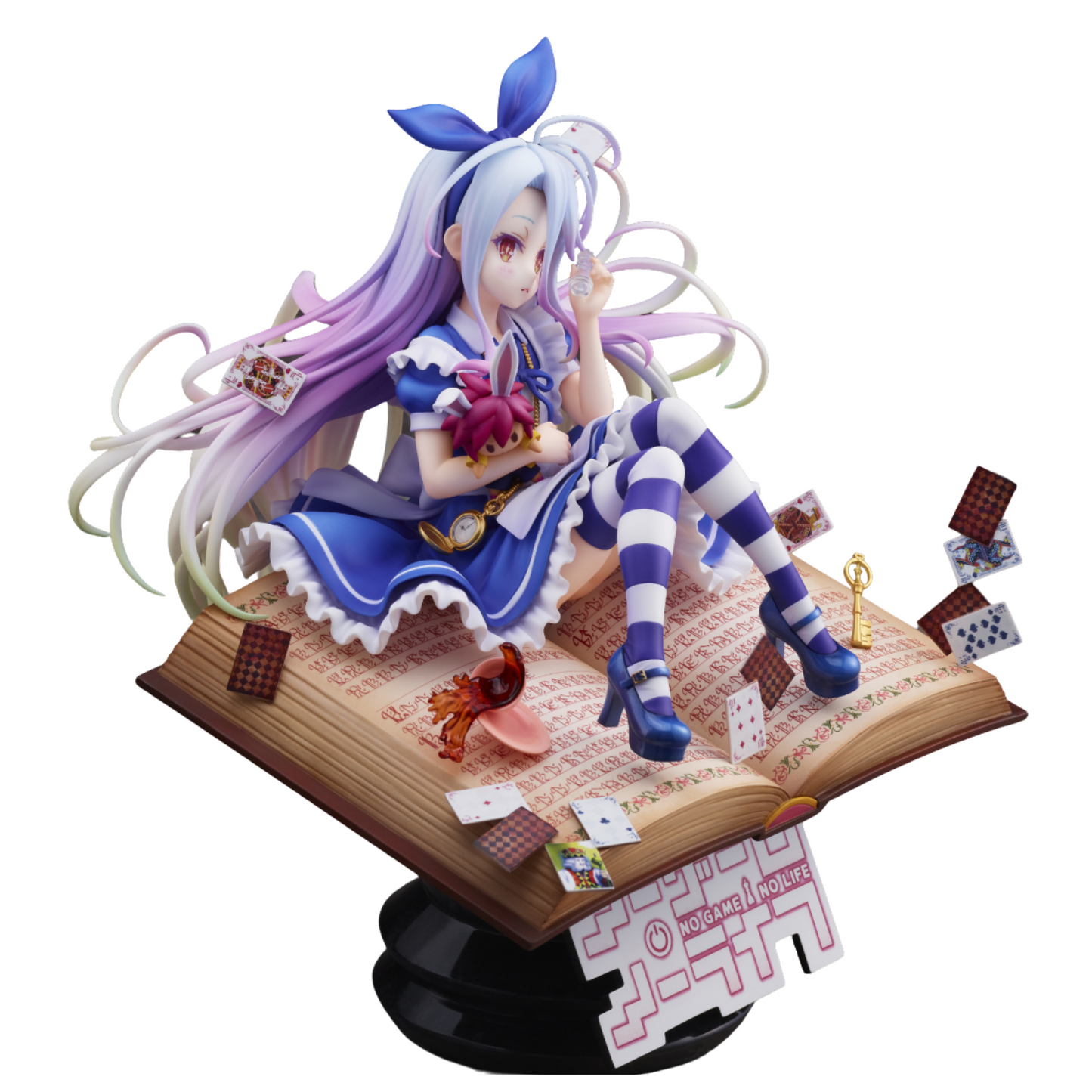 No Game No Life Shiro (Alice in Wonderland Ver.) 1/7 Scale Shibuya Scramble Figure