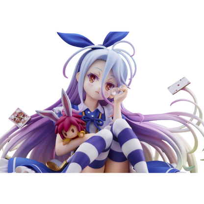No Game No Life Shiro (Alice in Wonderland Ver.) 1/7 Scale Shibuya Scramble Figure