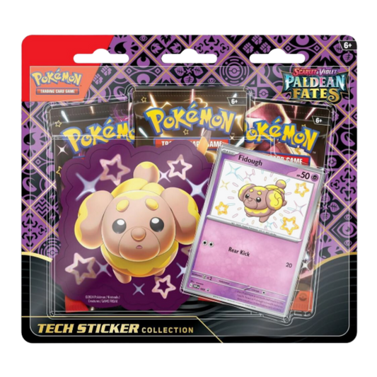 Pokémon trading card game packaging with a card featuring a character named Edoóh.