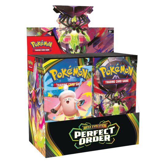Pokémon trading card game boxes with colorful designs on a white background