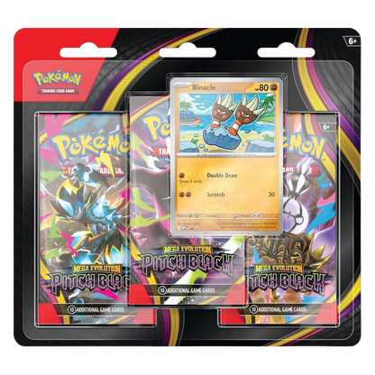 Pitch Black 3-Pack Blister [Binacle]