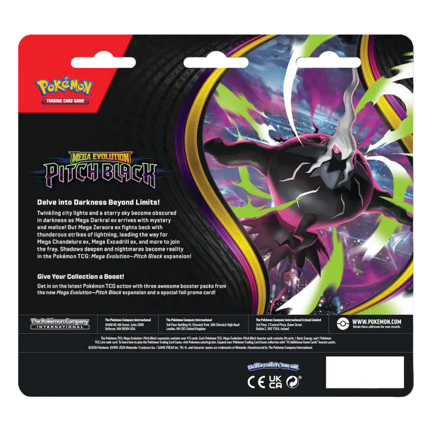 Pitch Black 3-Pack Blister [Binacle]