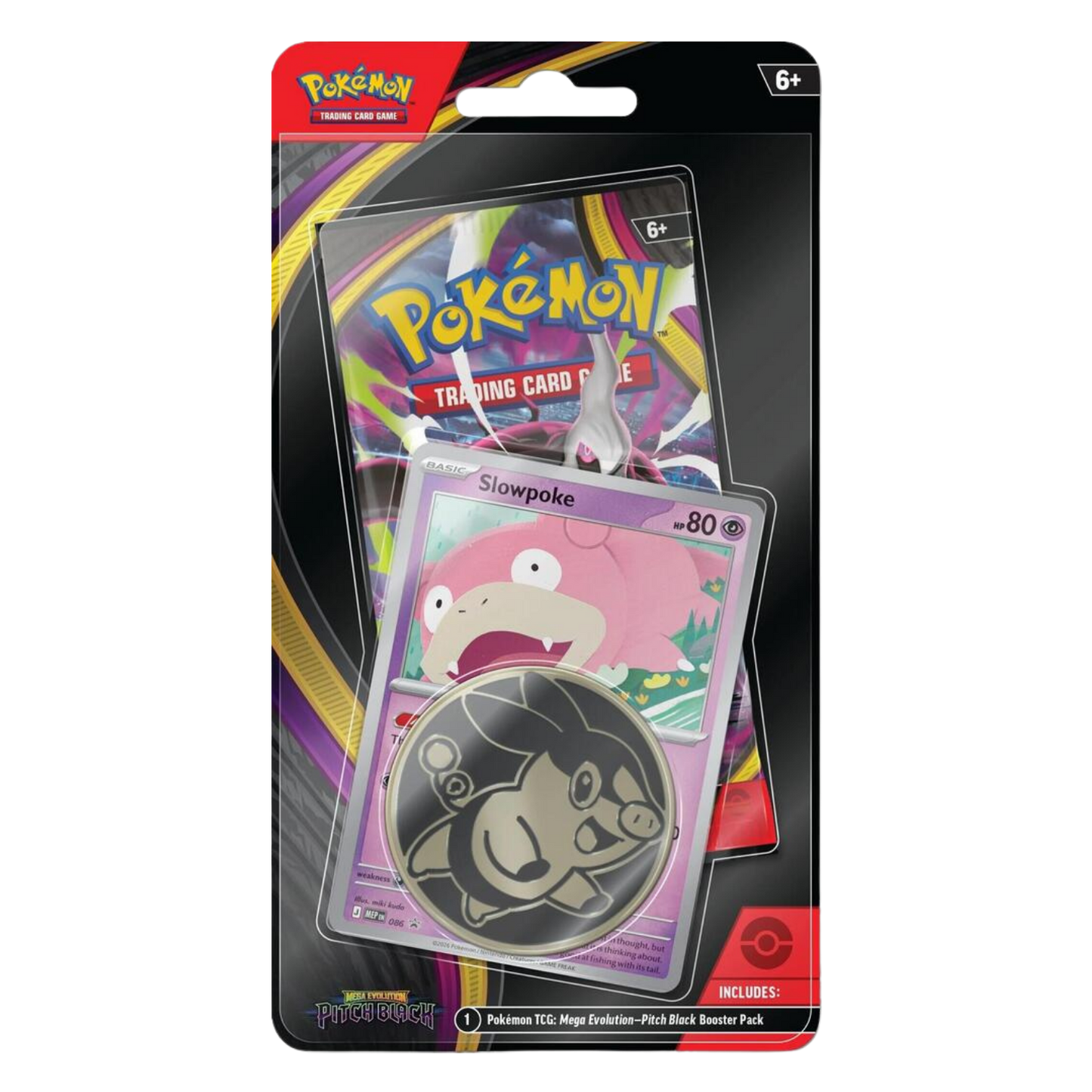 Pitch Black Single Pack Blister [Slowpoke]