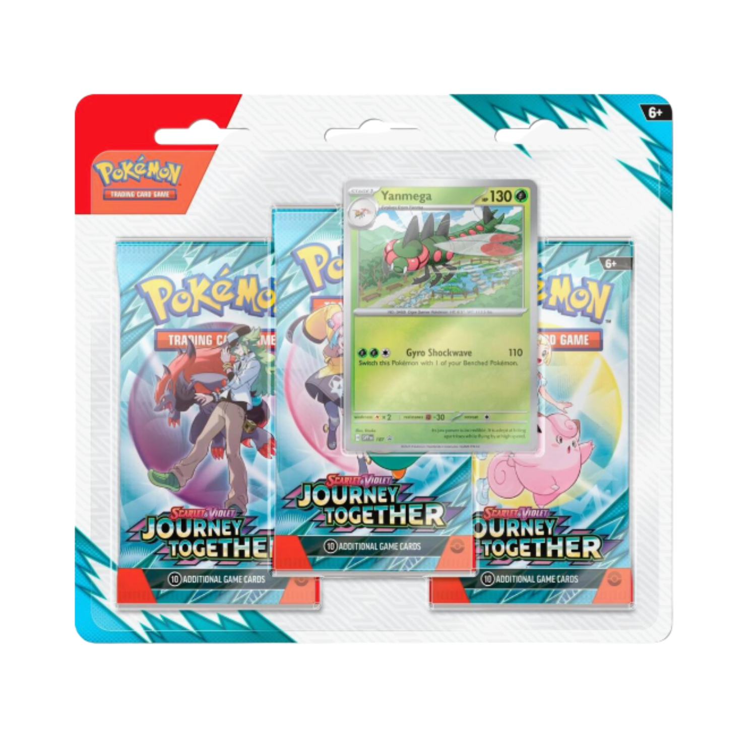 Journey Together 3 Pack Blister [Yanmega]
