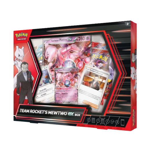 Team Rocket's Mewtwo ex Box