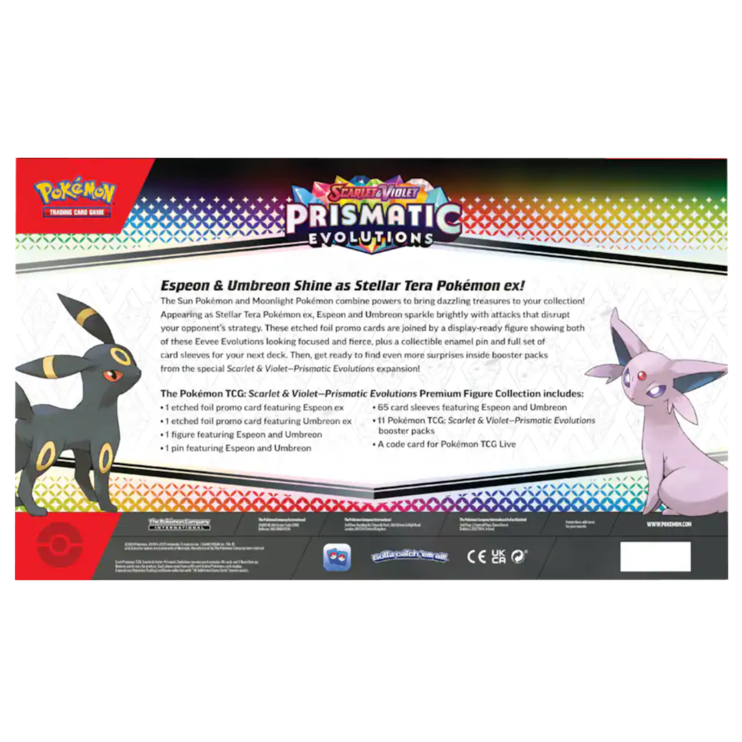 Prismatic Evolutions Premium Figure Collection