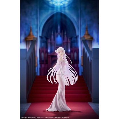 Re:Zero Starting Life in Another World Emilia (Wedding Dress Ver.) 1/7 Scale Figure
