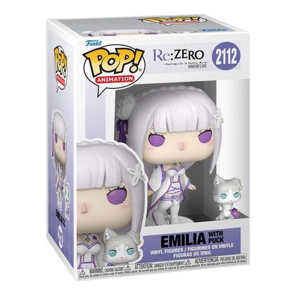 Re:Zero Starting Life in Another World Pop! & Buddy #2112 Emilia with Puck