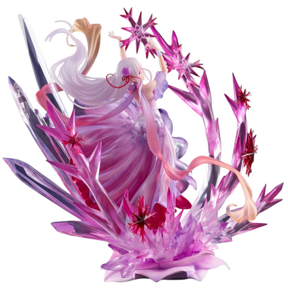 Re:Zero Starting Life in Another World Frozen Emilia (Crystal Dress Ver.) 1/7 Scale Shibuya Scramble Figure