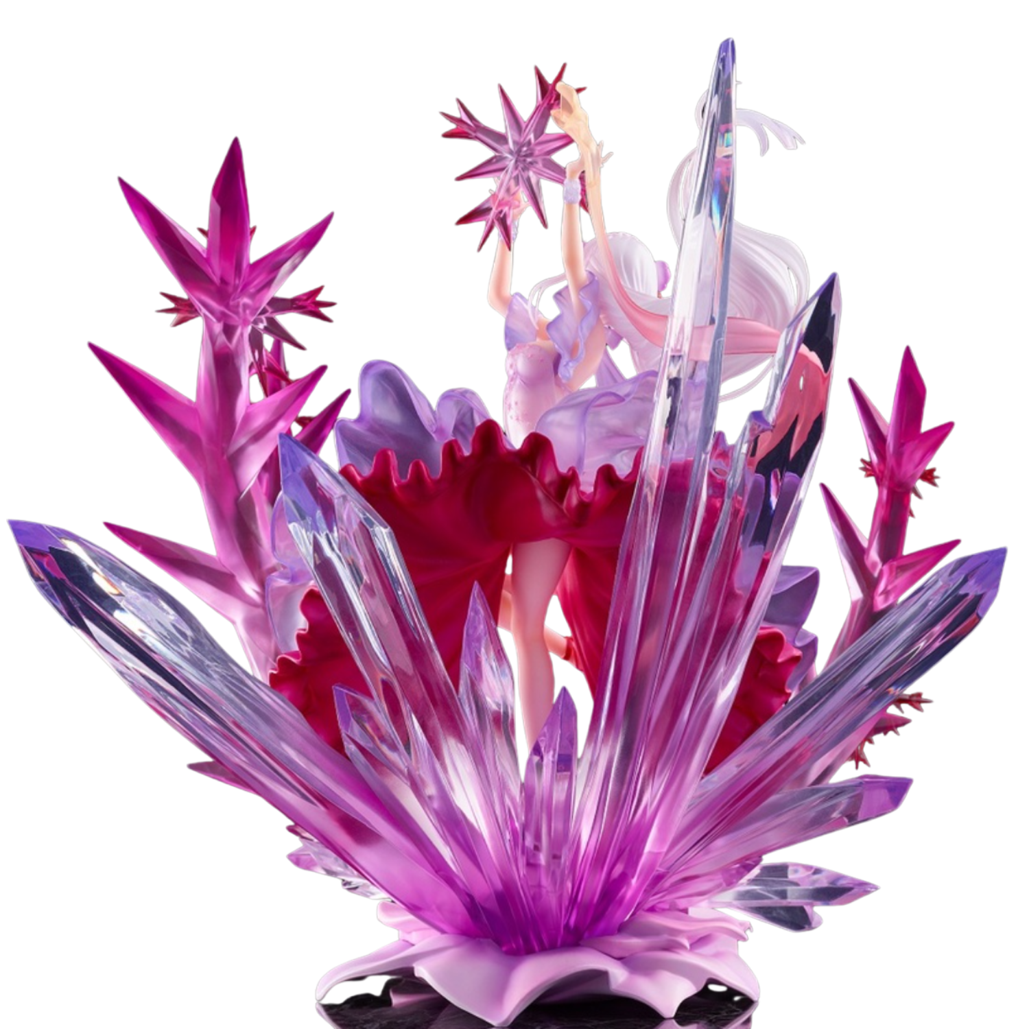 Re:Zero Starting Life in Another World Frozen Emilia (Crystal Dress Ver.) 1/7 Scale Shibuya Scramble Figure