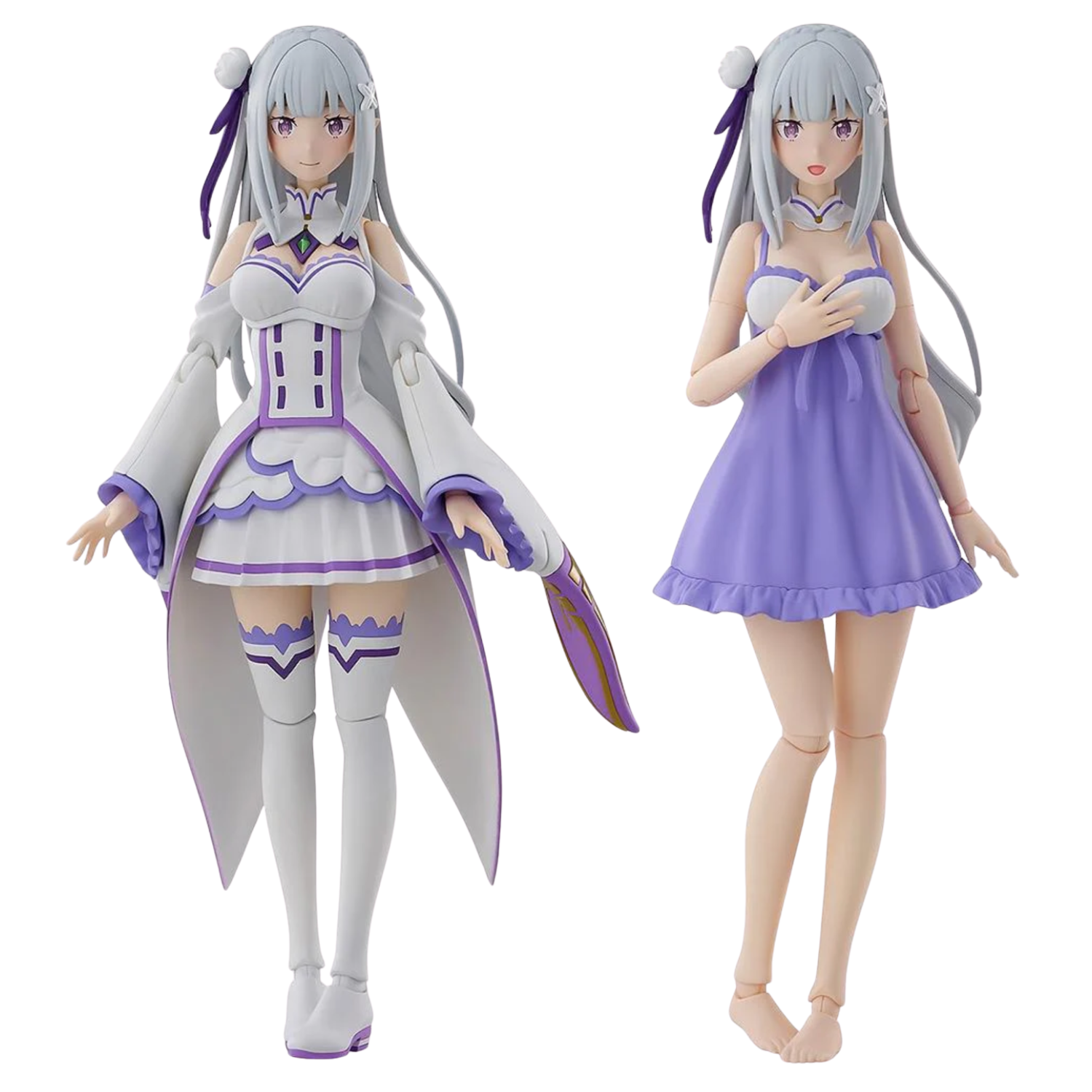 Re:Zero Starting Life in Another World Plastic Model Series Emilia DX Version