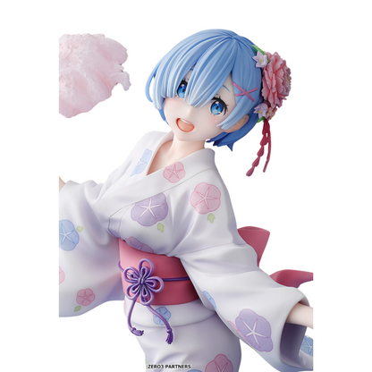 Re:Zero Starting Life in Another World KD Colle Rem (Yukata Ver. Renewal Package Edition) 1/7 Scale Figure