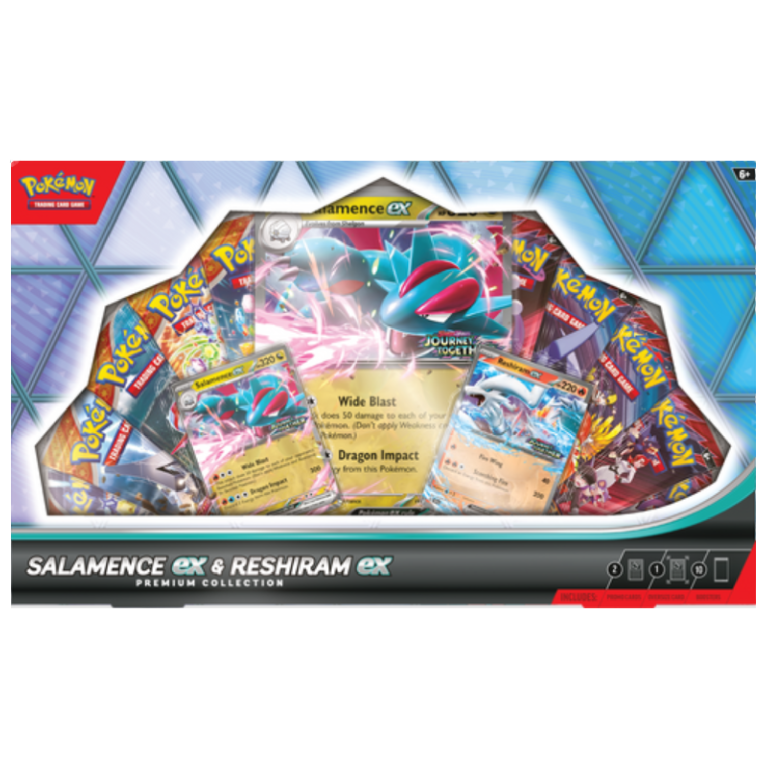 Salamence ex & Reshiram ex Premium Collection