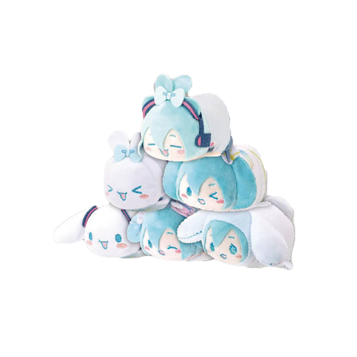 Hatsune Miku x Cinnamoroll PoteKoro Mascot 6-Pack Box