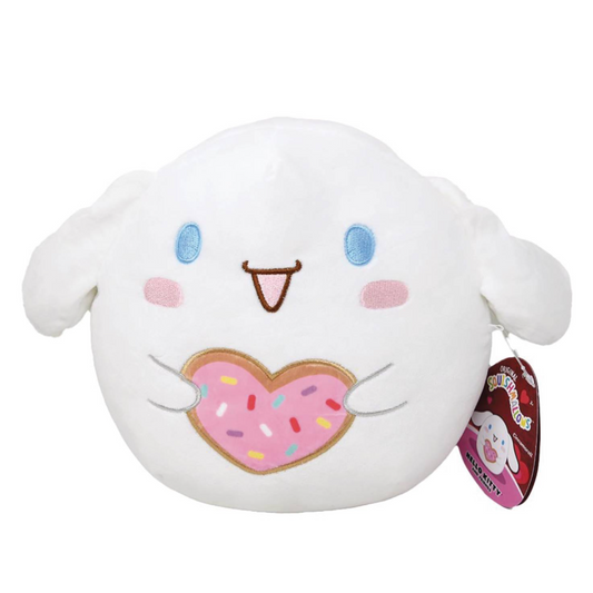 Squishmallow Cinnamoroll Holding Cookie Plush