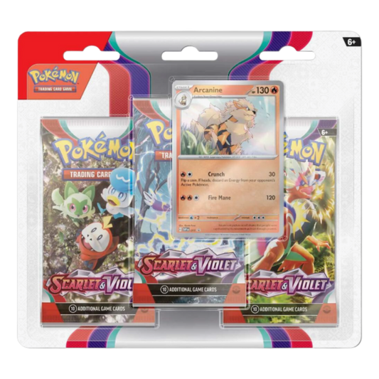 Pokémon trading card game pack with cards featuring Pokémon characters on a white background.