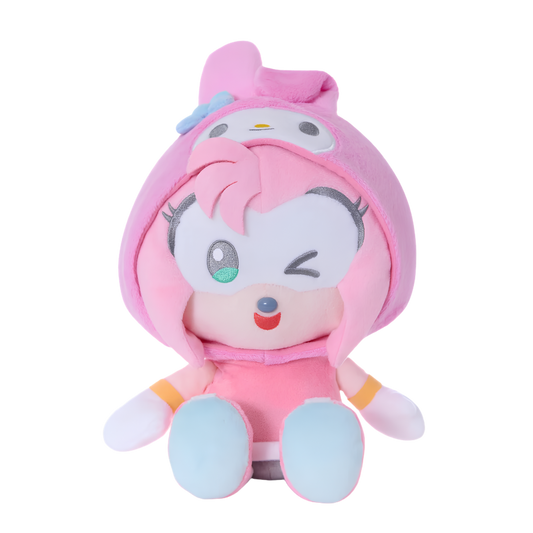 Sonic & Friends x Sanrio Amy x My Melody Medium Plush