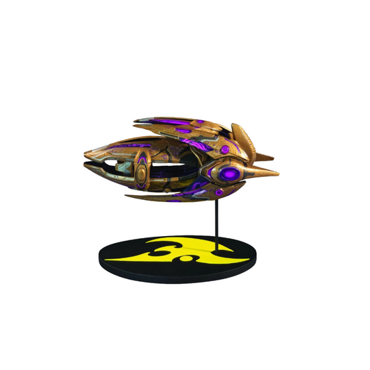 Starcraft Limited Edition Golden Age Protoss Carrier Ship 7" Replica