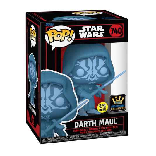 Pop! Star Wars: Dark Side - Specialty Series Darth Maul (Hologram) (Glow-in-the-Dark)