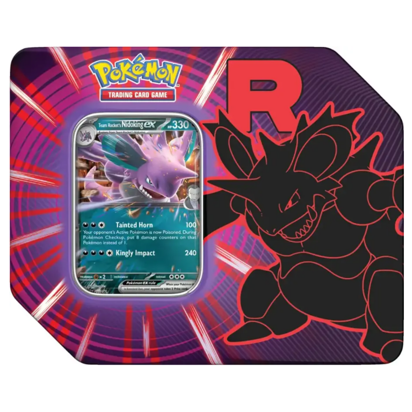 Team Rocket Tin [Team Rocket's Nidoking ex]