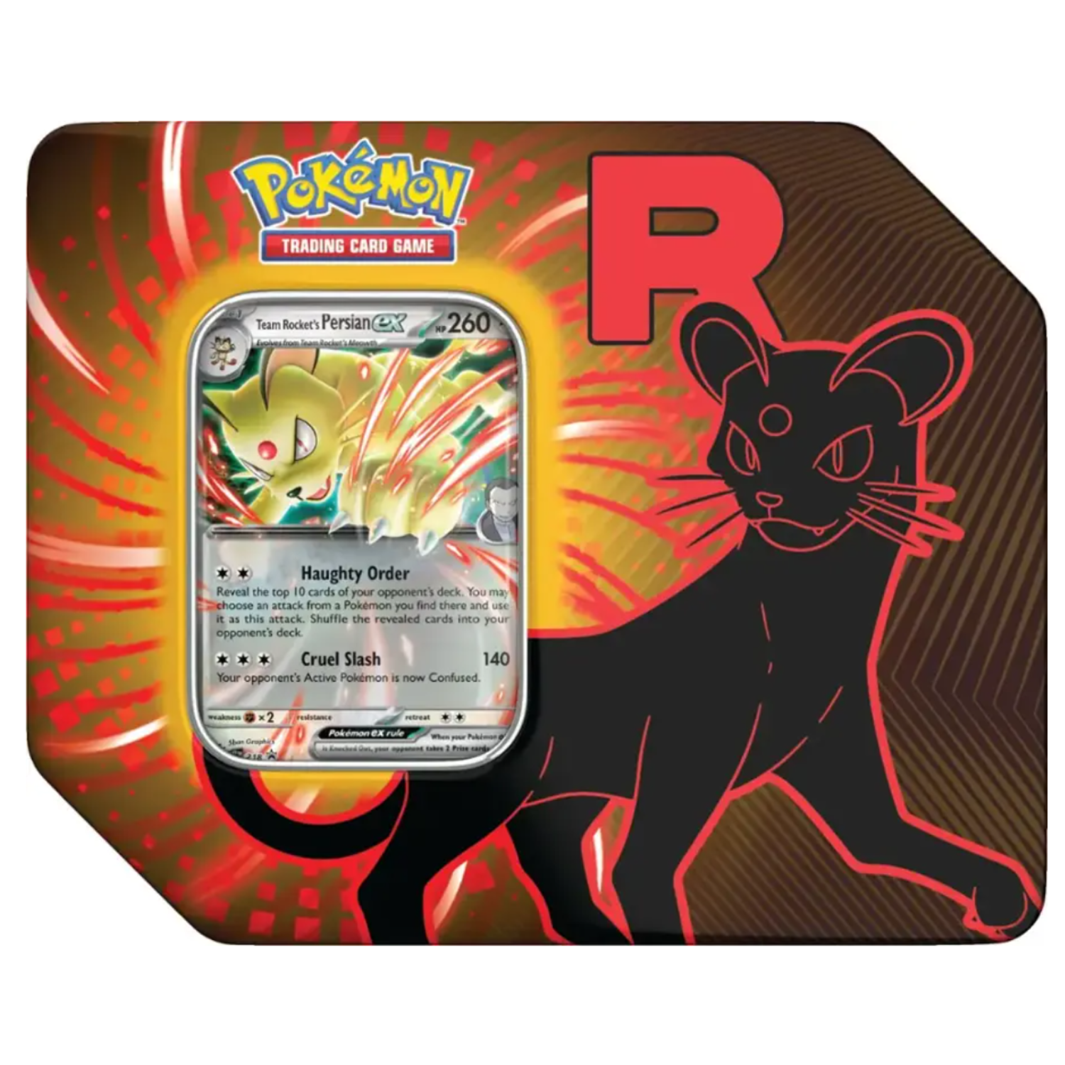 Team Rocket Tin [Team Rocket's Persian ex]