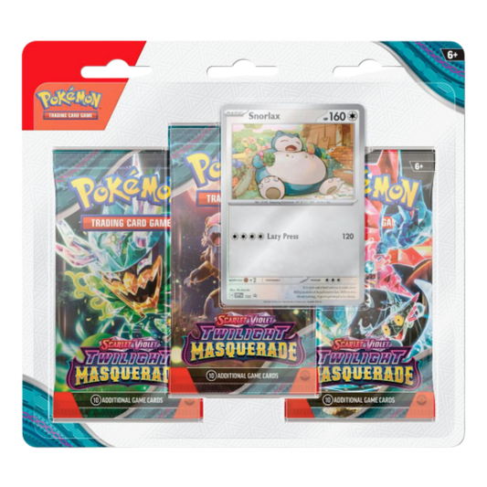 Pokémon trading card game packaging with cards and booster packs.