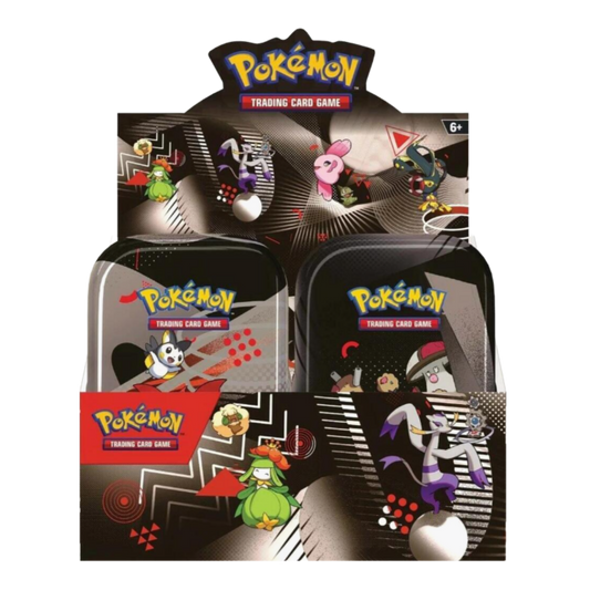 Pokémon trading card game packs with character illustrations on a white background
