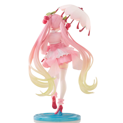 Vocaloid AMP+ Sakura Miku (Sakura Dress Ver.) Figure