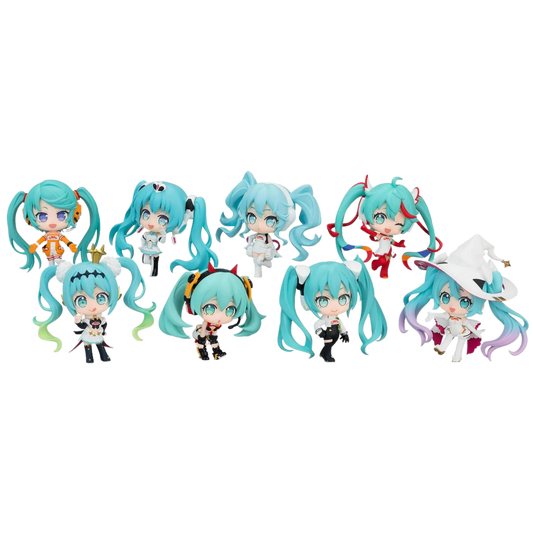 Vocaloid Hatsune Miku Blind Box Series: Racing Miku All Stars Figure Collection Vol.1 Boxed Set of 8 Figures