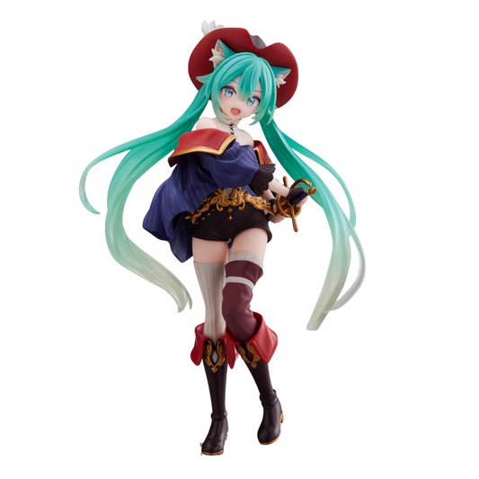 Vocaloid Hatsune Miku (Puss in Boots) Wonderland Figure