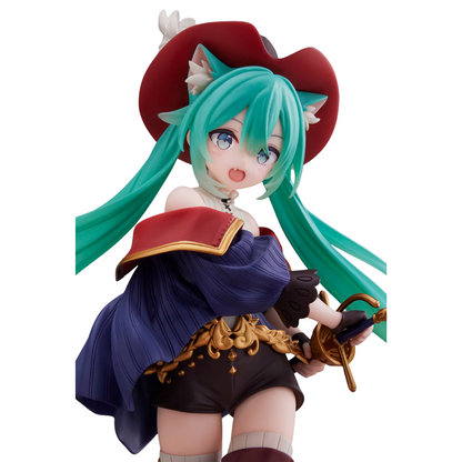 Vocaloid Hatsune Miku (Puss in Boots) Wonderland Figure