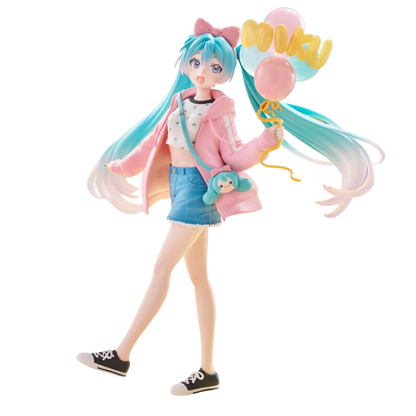 Vocaloid Muchute Hatsune Miku (Theme Park Date Ver.) Figure