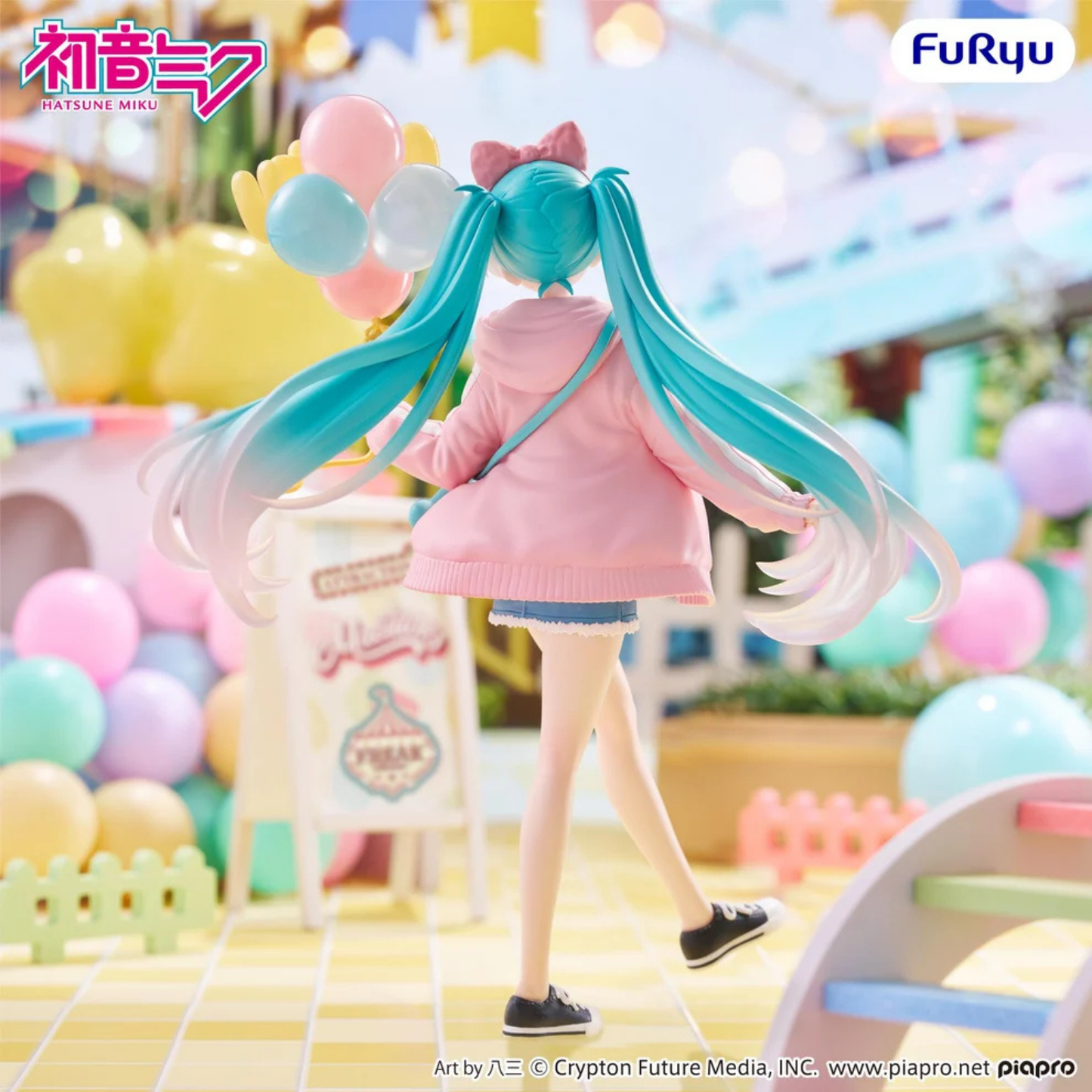 Vocaloid Muchute Hatsune Miku (Theme Park Date Ver.) Figure