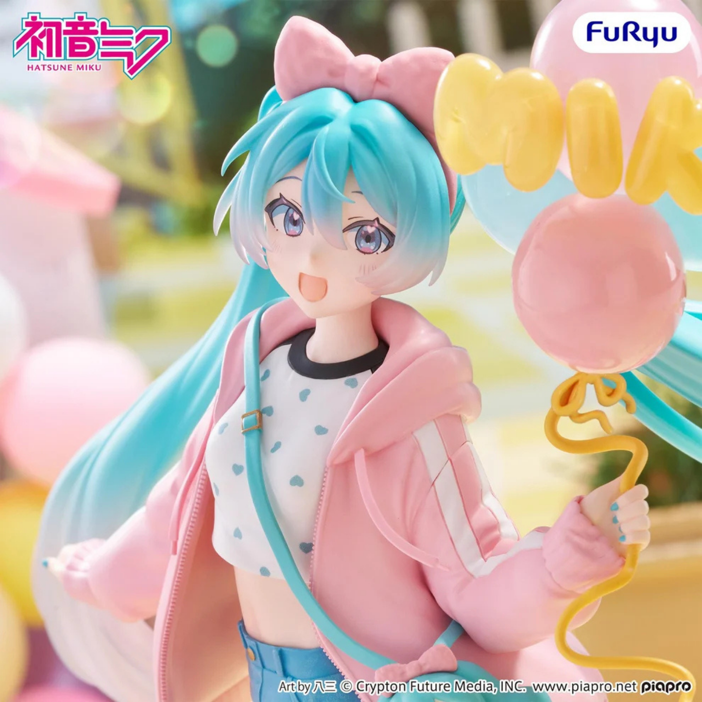Vocaloid Muchute Hatsune Miku (Theme Park Date Ver.) Figure