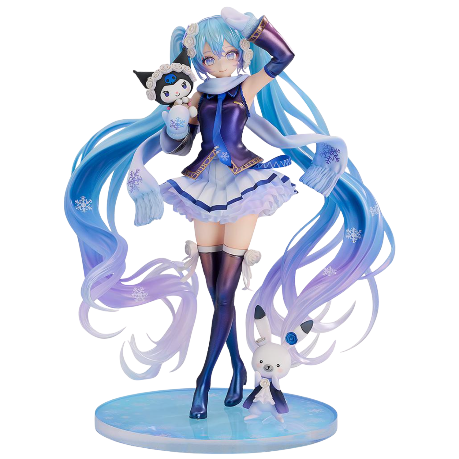 Vocaloid Snow Miku x Kuromi 1/7 Scale Figure