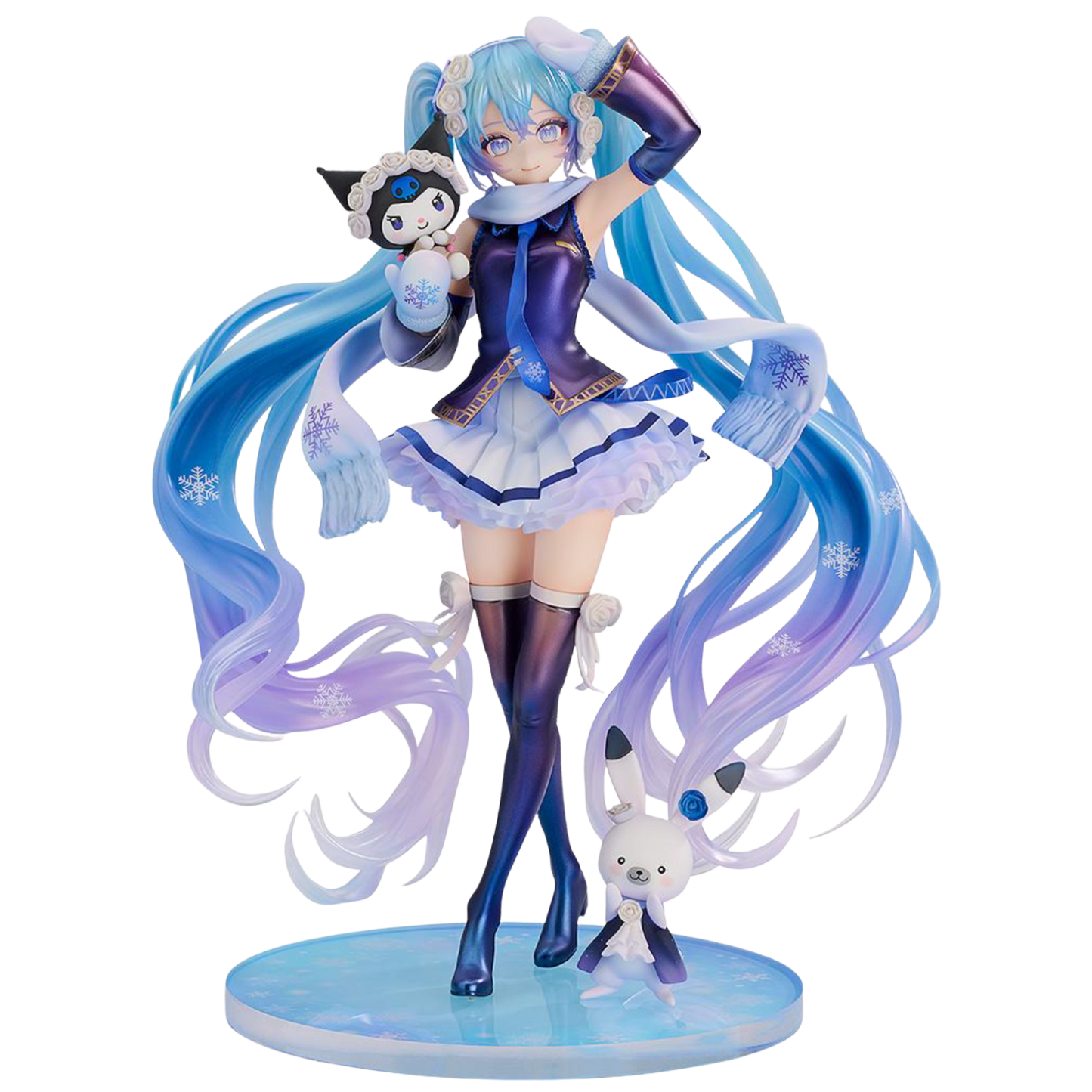 Vocaloid Snow Miku x Kuromi 1/7 Scale Figure